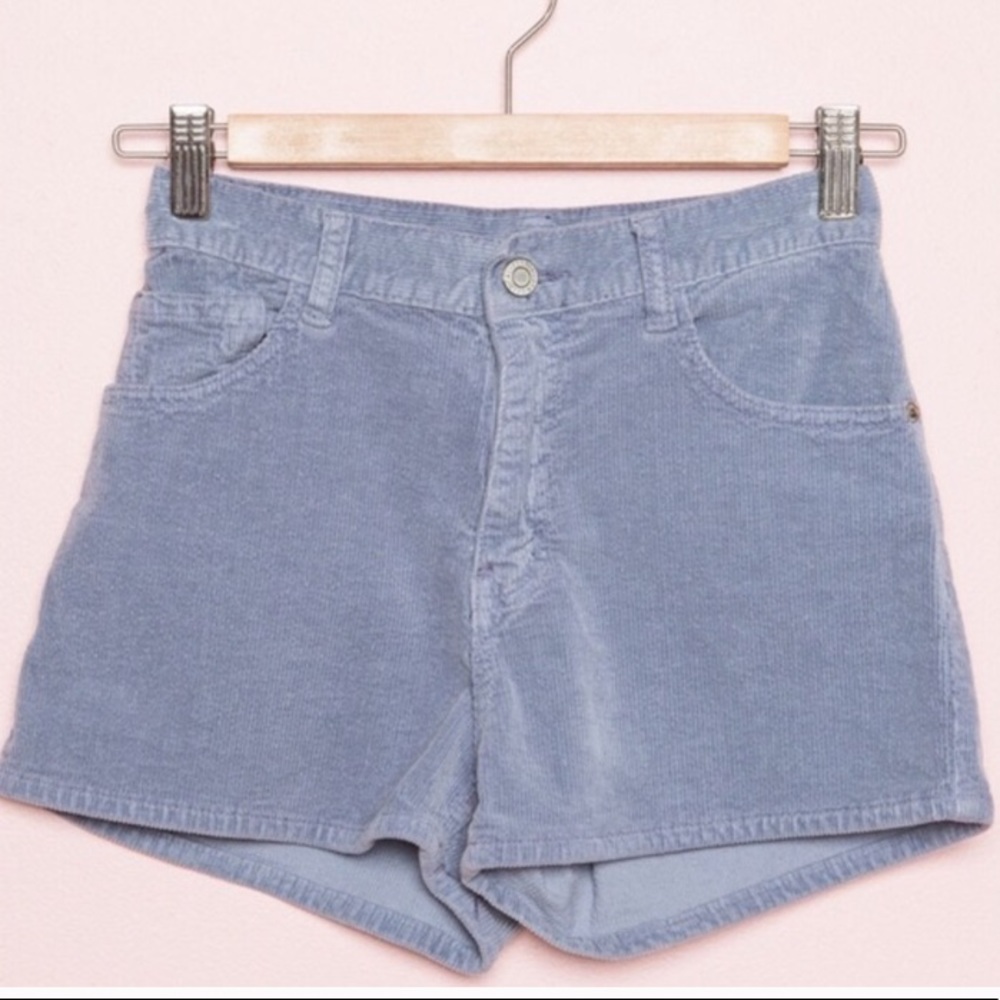 Brandy corduroy blue shorts✨✨
